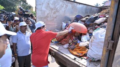 Pralhad Joshi joins cleanliness drive in K’taka’s Hubballi