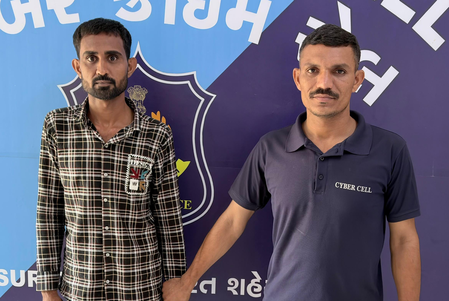 Gujarat: Man held in two cyber fraud cases; bank account linked to Rs 7 cr cheating Gujarat: Man held in two cyber fraud cases; bank account linked to Rs 7 cr cheating