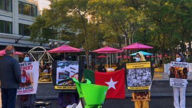 Baloch group holds protest in Seattle, raises alarm over growing human rights abuses in Pakistan