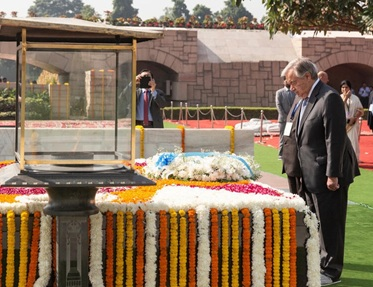 ‘Summon values of Mahatma Gandhi in highly-charged times’: UN chief ‘Summon values of Mahatma Gandhi in highly-charged times’: UN chief