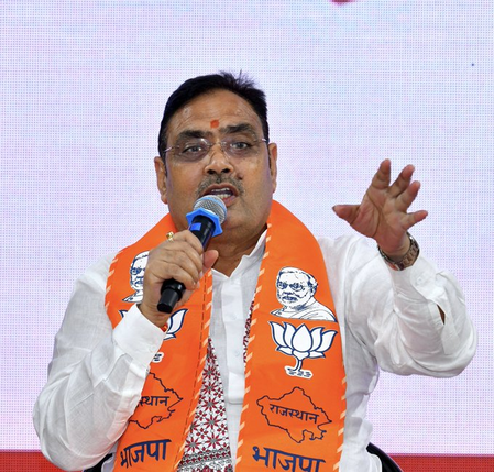 BJP workers must aim for 100 pc victory in Rajasthan panchayat polls: CM Bhajan Lal Sharma BJP workers must aim for 100 pc victory in Rajasthan panchayat polls: CM Bhajan Lal Sharma
