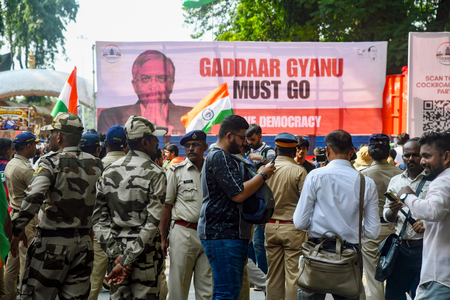 ‘Jai Shri Ram’ slogans spark chaos during CJP protest in Mumbai’s Shivaji Park