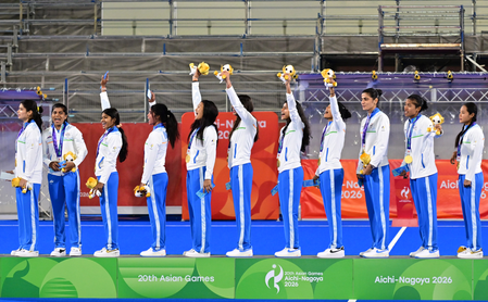 Asian Games: President Murmu hails women’s hockey team’s ‘magnificent gold medal triumph’