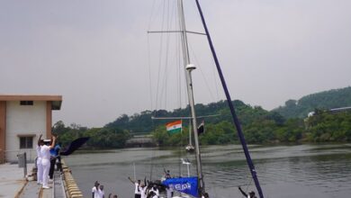 INSV Neelkanth embarks on 660 nautical miles voyage from Visakhapatnam To the Andamans
