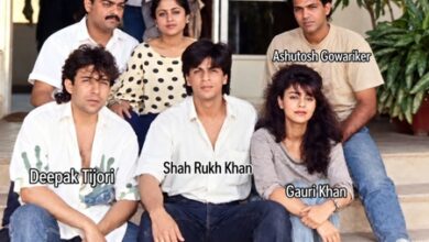 Deepak Tijori shares rare gem throwback with Shah Rukh Khan, Gauri Khan from Kabhi Haan Kabhi Naa sets