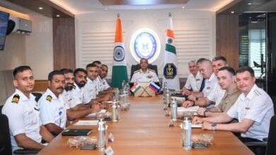 Russian Navy delegation visits Southern Naval Command, Indian Naval Academy