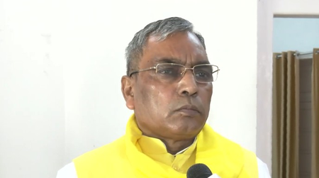 Used our symbol during Assembly elections: O.P. Rajbhar says 2 SBSP MLAs will cross-vote in RS polls Used our symbol during Assembly elections: O.P. Rajbhar says 2 SBSP MLAs will cross-vote in RS polls