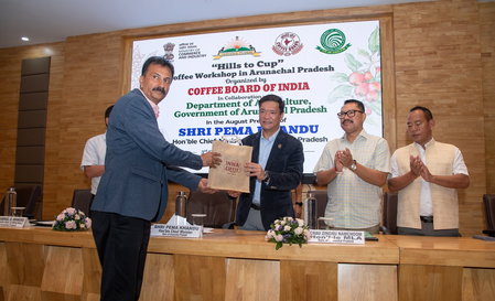 CM Pema Khandu calls for expanding coffee cultivation, boosting growers’ income in Arunachal CM Pema Khandu calls for expanding coffee cultivation, boosting growers’ income in Arunachal