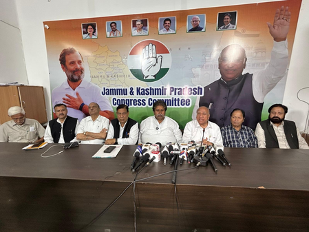 INDIA bloc meeting held in Jammu to chalk out action plan against CEC Gyanesh Kumar