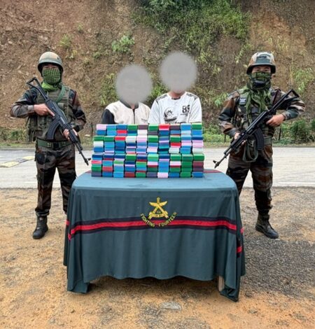 Assam Rifles seize heroin worth Rs 5.07 crore, arrest two Myanmar nationals in Mizoram Assam Rifles seize heroin worth Rs 5.07 crore, arrest two Myanmar nationals in Mizoram