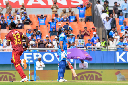 3rd ODI: ‘Believe in yourself’, Virat Kohli while giving ODI cap to Anshul Kamboj 3rd ODI: ‘Believe in yourself’, Virat Kohli while giving ODI cap to Anshul Kamboj