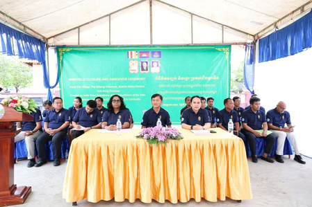 Mine-free land returned to Kaoh Pao villagers in Cambodia with India’s support Mine-free land returned to Kaoh Pao villagers in Cambodia with India’s support