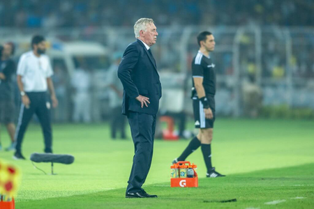 India played their part well and made it difficult for us: Ancelotti India played their part well and made it difficult for us: Ancelotti
