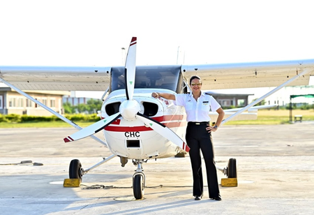 Gul Panag gives herself a ‘pat on the back’ as he renews her pilot license Gul Panag gives herself a ‘pat on the back’ as he renews her pilot license