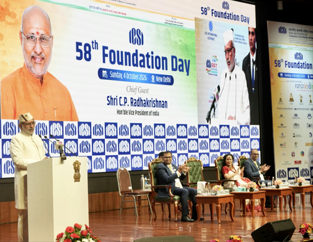 Good governance, an invisible infrastructure that sustains investors’ faith: V-P Radhakrishnan at ICSI foundation day Good governance, an invisible infrastructure that sustains investors’ faith: V-P Radhakrishnan at ICSI foundation day