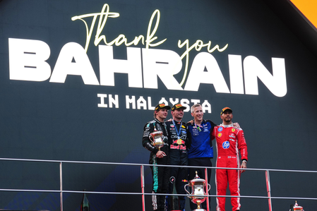 Verstappen wins maiden 2026 race in chaotic Bahrain GP in Malaysia as Russell retires Verstappen wins maiden 2026 race in chaotic Bahrain GP in Malaysia as Russell retires