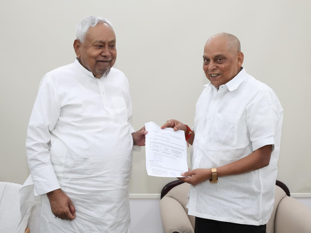 Bihar MLC polls: Nitish’s son rallies behind JD-U’s Neeraj Kumar after Anant Singh’s support for JSP nominee