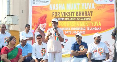 Nasha Mukt Walkathon in Hyderabad to create youth awareness