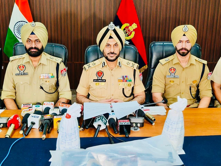 Illegal arms & explosives network busted in Punjab, AK-47 assault rifle seized Illegal arms & explosives network busted in Punjab, AK-47 assault rifle seized