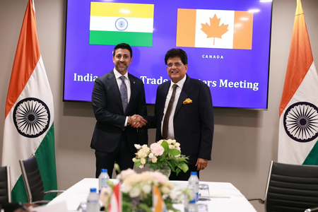 India, Canada open crucial trade talks India, Canada open crucial trade talks