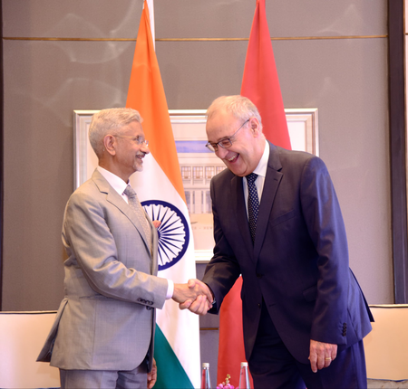 EAM Jaishankar meets Swiss Prez Parmelin, highlights strong momentum of India-EFTA TEPA