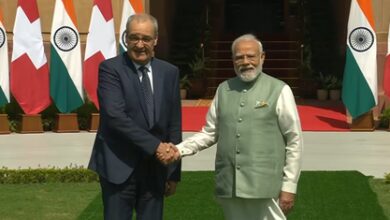 PM Modi, Swiss President Guy Parmelin hold talks at Hyderabad House