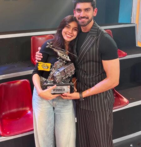 Eisha Singh dances to Hrithik Roshan’s Senorita with Avinash Mushra, celebrates celebrates his KKK15 win