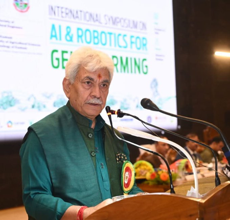 Need to make farming smarter, profitable for Gen Z farmers, says J&K L-G Need to make farming smarter, profitable for Gen Z farmers, says J&K L-G
