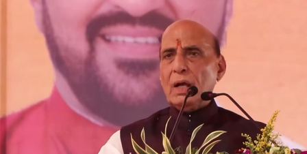 Rajnath Singh says Sanskrit can guide world, calls Ayodhya a civilisational consciousness Rajnath Singh says Sanskrit can guide world, calls Ayodhya a civilisational consciousness