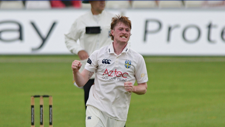 Durham rope in Luke Robinson on two-year professional deal Durham rope in Luke Robinson on two-year professional deal