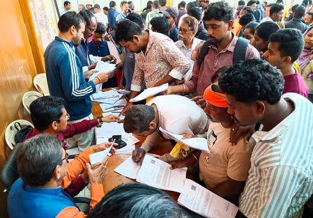 Delhi: Voter list verification underway in Patparganj; can add names and make corrections Delhi: Voter list verification underway in Patparganj; can add names and make corrections