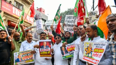 Bihar: Mahagathbandhan holds Aakrosh marches over SIR, seeks CEC resignation