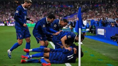 France roar back to beat Belgium 4-1, sit atop in Nations League Group A1
