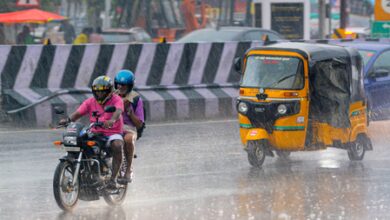 Heavy rain forecast in five TN districts today; strong winds in hilly areas