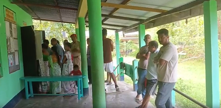 Assam bypoll: Voting underway in Nagaon LS seat; brief EVM glitch reported at Morigaon Booth
