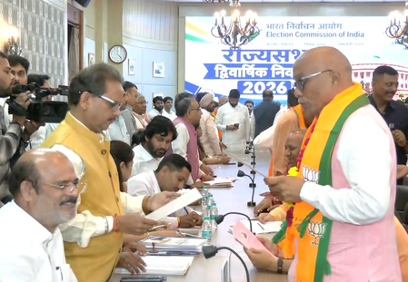 Rajya Sabha elections: All 8 BJP candidates in UP file nominations, likely to be elected unopposed Rajya Sabha elections: All 8 BJP candidates in UP file nominations, likely to be elected unopposed