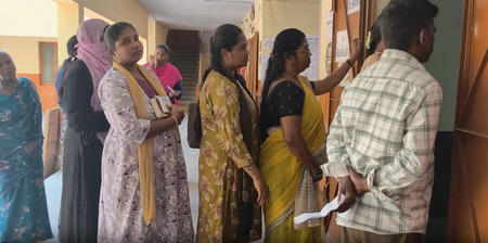 TN bypolls: Madurantakam records 55.19 pc voting; Dharapuram 56.09 pc after 6-hour polling
