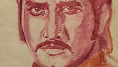 Sudesh Bhosale shares ink sketch of Vinod Khanna drawn during his school days on his birth anniversary