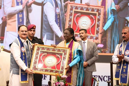 President Murmu hails Ayushman Bharat Yojana for reducing healthcare burden of needy