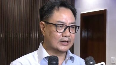 Rahul Gandhi should learn selfless service from PM Modi: Kiren Rijiju slams protest against CEC