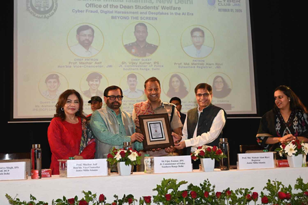 Jamia Millia Islamia, Delhi Police organise cyber safety programme