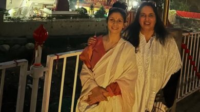Tanishaa Mukherjee visits Neem Karoli Baba’s Kainchi Dham, says ‘Bulawa Aata Hai’