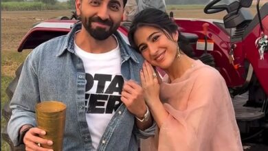 Ayushmann Khurrana enjoys lassi as Sara Ali Khan embraces Punjabi culture