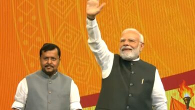 PM Modi receives warm welcome at ‘Viksit Bharat Sankalp Sabha’; Nabin hails his resolve to serve people PM Modi receives warm welcome at ‘Viksit Bharat Sankalp Sabha’; Nabin hails his resolve to serve people