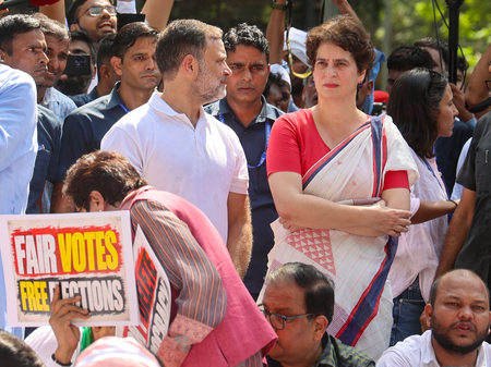 Satyagraha for SIR injustice draws FIR: Congress on case against Rahul, Priyanka Satyagraha for SIR injustice draws FIR: Congress on case against Rahul, Priyanka