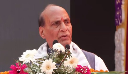 ‘Politics means nation building to him’: Rajnath Singh on PM Modi’s 25 years in public service ‘Politics means nation building to him’: Rajnath Singh on PM Modi’s 25 years in public service