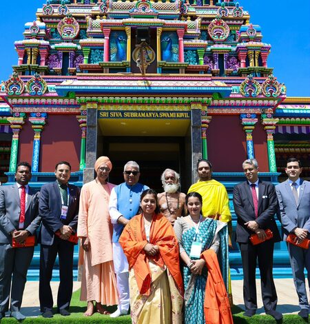 Environment minister Bhupender Yadav visits Fiji temple, highlights enduring civilisational ties Environment minister Bhupender Yadav visits Fiji temple, highlights enduring civilisational ties