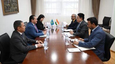 India and Kazakhstan vow to strengthen forward-looking partnership