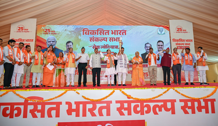 PM Modi has redefined politics by transforming it from instrument of power into a means of public service: Raj CM Sharma PM Modi has redefined politics by transforming it from instrument of power into a means of public service: Raj CM Sharma