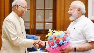 PM Modi thanks former President Ram Nath Kovind for greetings on 25 years of public service